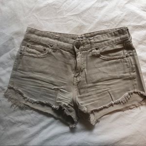 Free people dolphin hem shorts